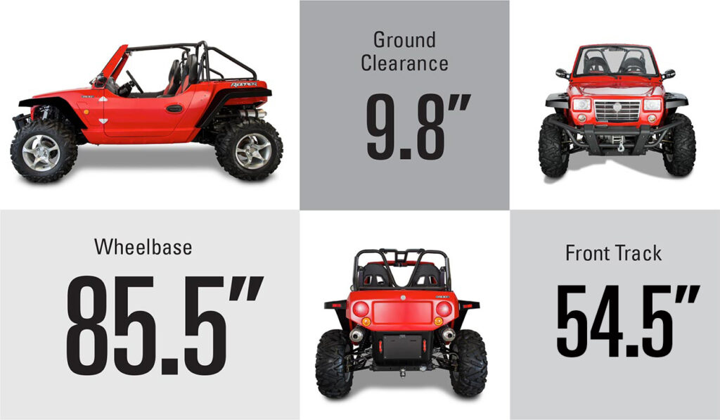 Reeper ATV specifications