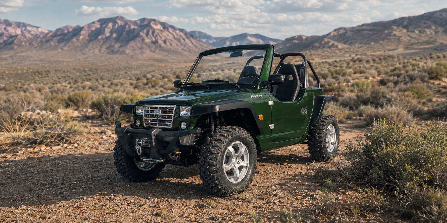 Original Oreion Reeper two-seat 4x4 UTV